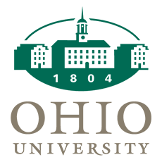 Green Ohio Unveristy Imagery and text