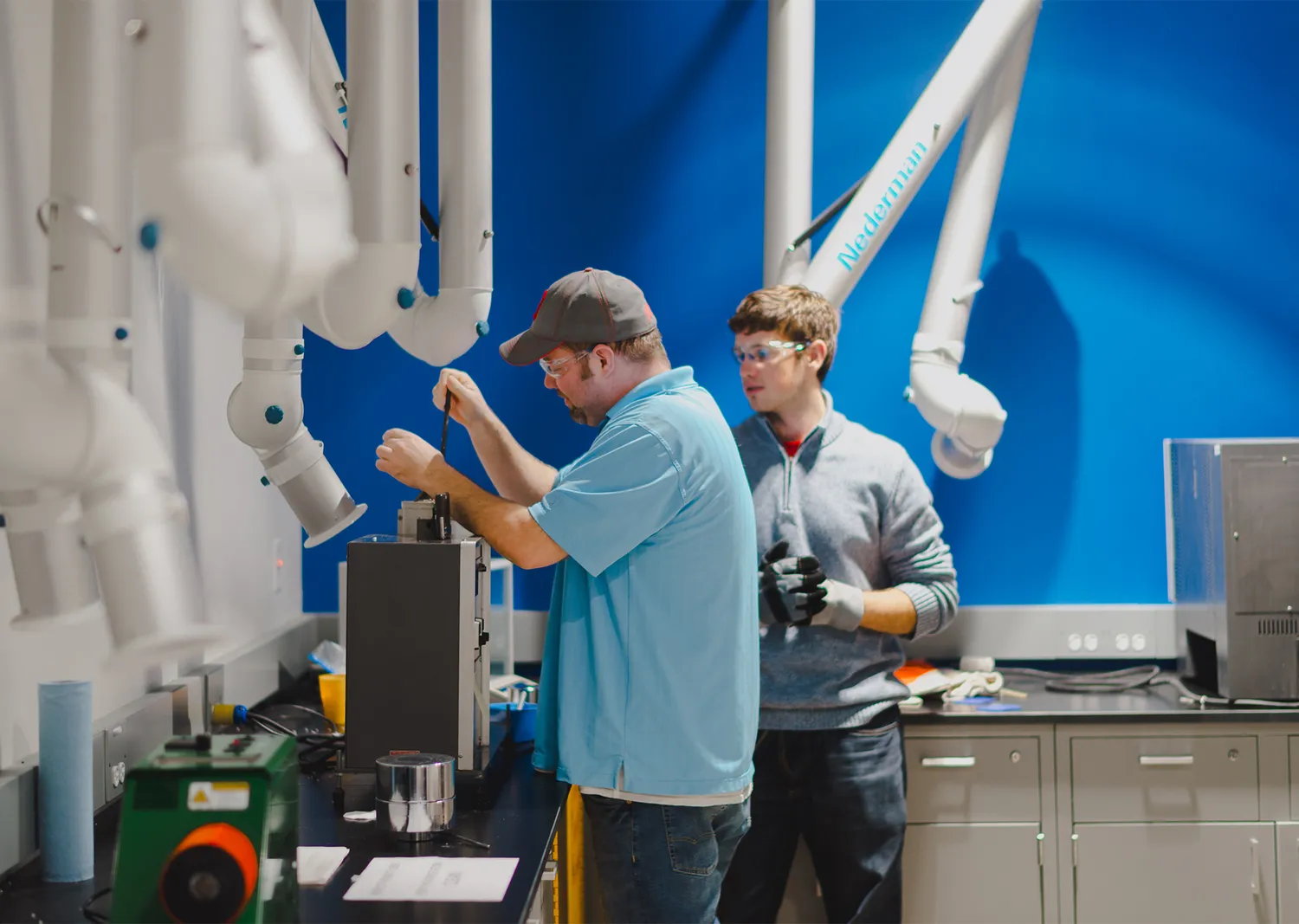 Hands-on learning in the Advanced Manufacturing Center